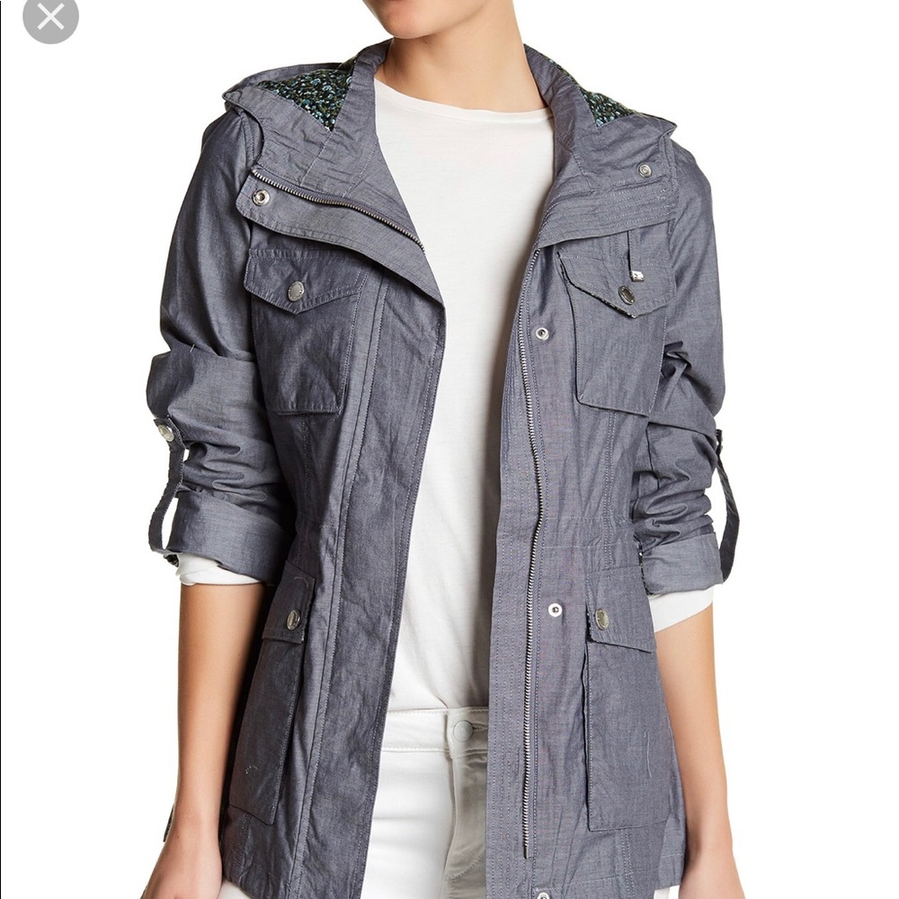 BCBGeneration hooded utility jacket